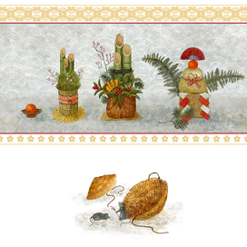 Японская сказка. Заставка и концовка