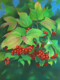 Осенняя калинка