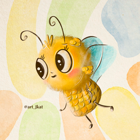✨ Кукурузная Пчела из серии "Необычные Персонажи"