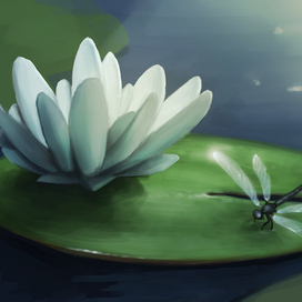 Отрисовка природных объектов по заданной палитре