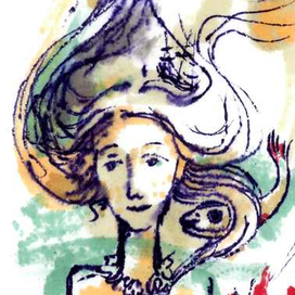 Андерсен "Русалочка" Проба техники