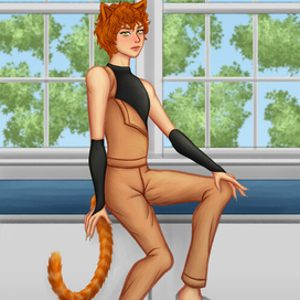 хуманизация моего кота