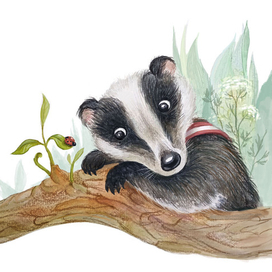 Тихончик. Иллюстрация для книги