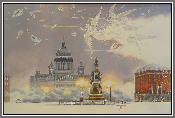 Зима в Петербурге