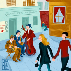 Уличные музыканты