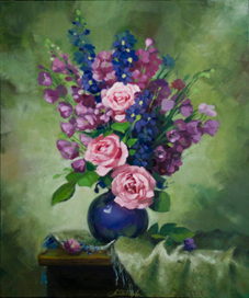 Натюрморт с розами