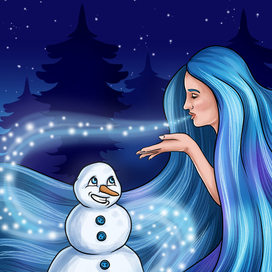 Создание снеговика