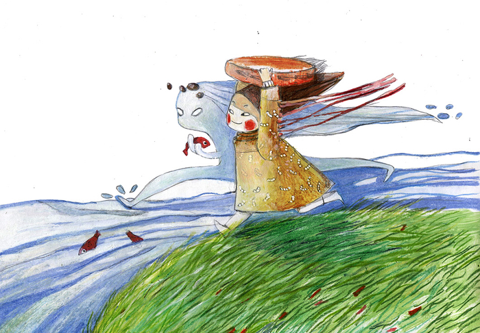 Шаманка и ручеек