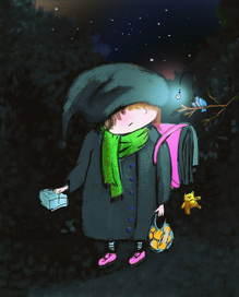 заботливая птичка