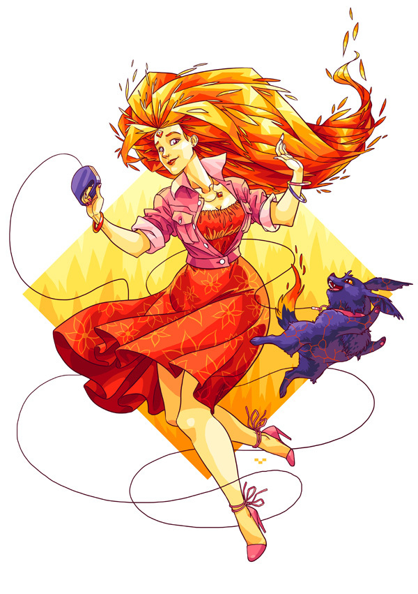 Огненная принцесса