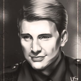 Портрет Капитана Америки