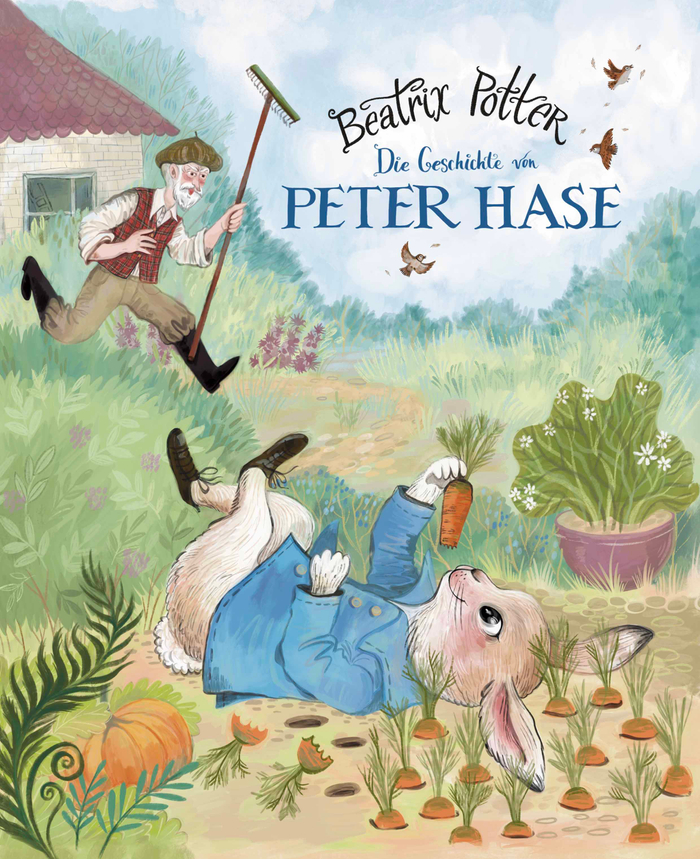 Беатрис Поттер. Обложка. Кролик Питер. Издательство Wunderhause