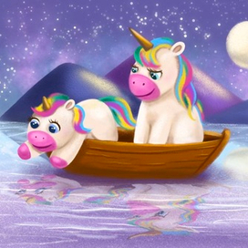 Иллюстрация к книге Pinky Rinky and a whole new world