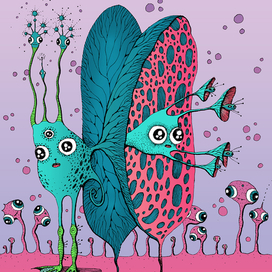 Вымышленное существо с большими ушами