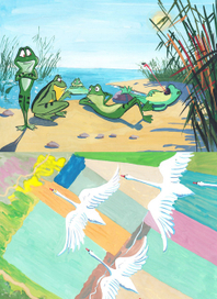 Лебеди и лягушки