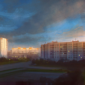 За моим окном