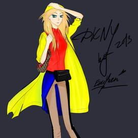 Рекламная кампания DKNY 2013