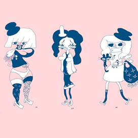 девушки настрое