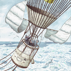 "Орёл" сел... Экспедиция Саломона Андрэ, 1897.