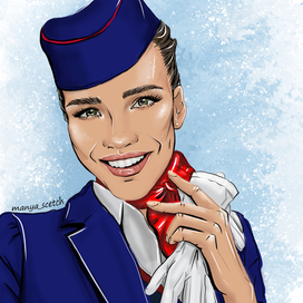 Бортпроводница