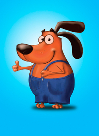 Пёс работяга