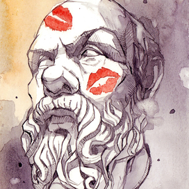 Иллюстрация для ноябрьского номера GQ 2