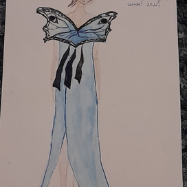 Платье из коллекции "Бабочка"