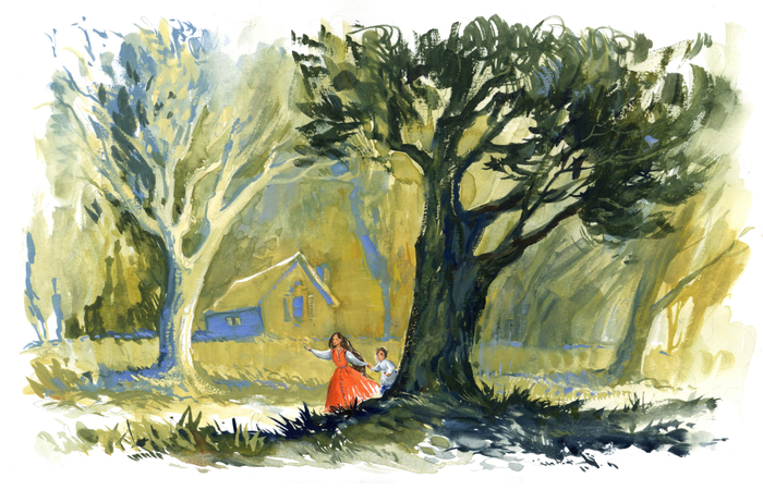 Иллюстрация к истории о Купале и Костроме