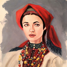 Портрет в народном костюме