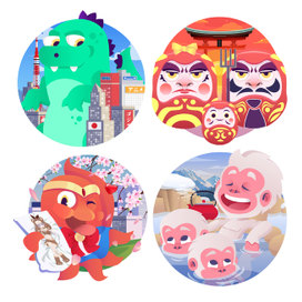 Japan Culture Stickers