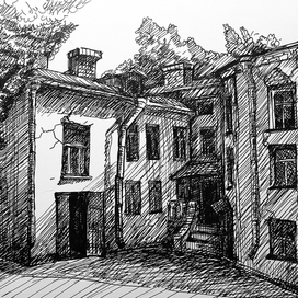 Старый дворик