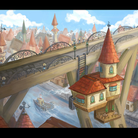 Фентази город