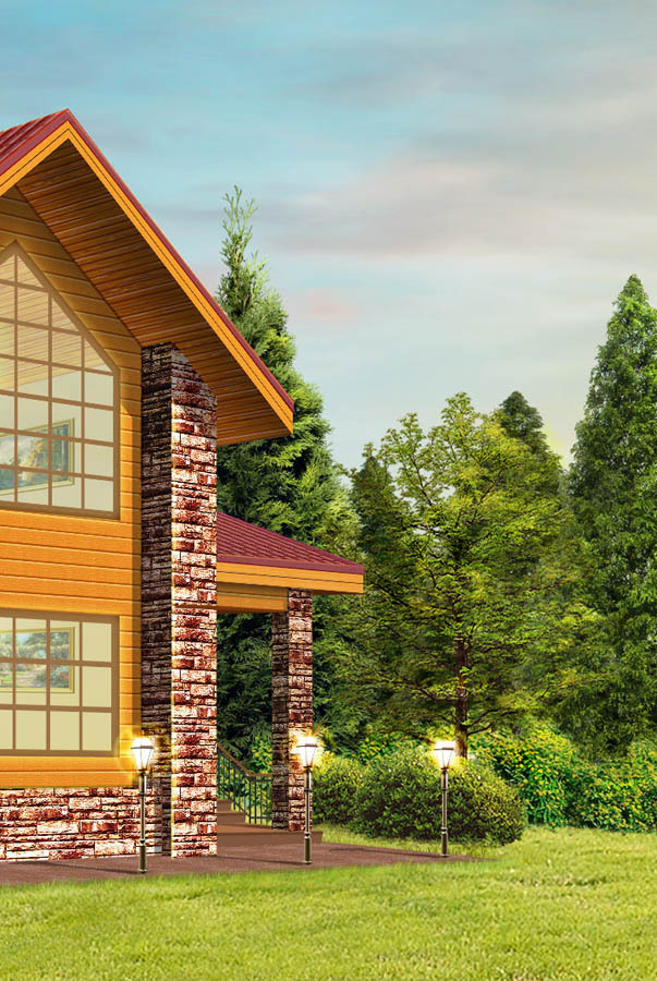 Дом фрагмент