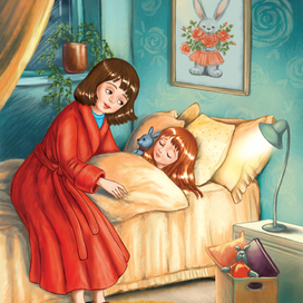 спи, дочурка, засыпай...