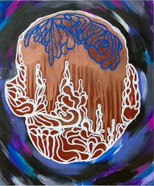 бронзовая голова