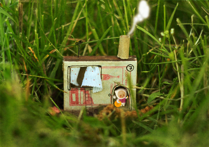 иллюстрация к сказкам Анны Никольской „Сиреневый лес“