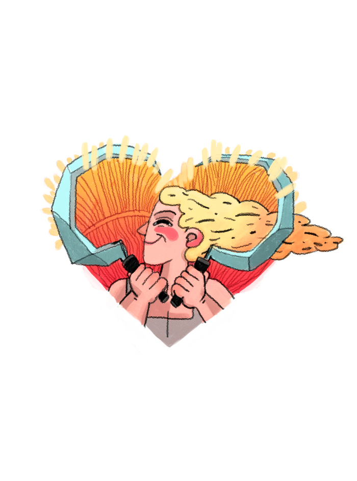 Стикер "Колхозница"