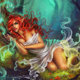 Лесная соблазнительница