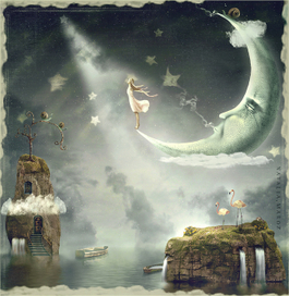 Ночь. Время чудес и волшебства.