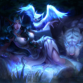 Тиранда Шелест Ветра из World of Warcraft
