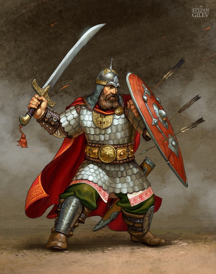 Илья Муромец. Концепт для 3D печати