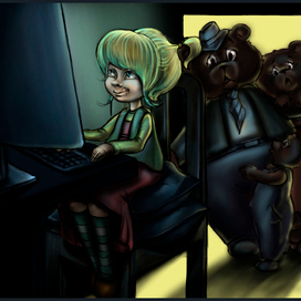 Маша и 3 медведя