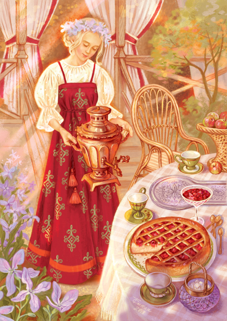 Вечерний чай.