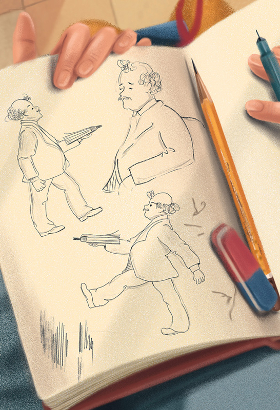 Иллюстрация для книги Юлии Мазуровой "Особый случай"