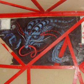 японский дракон, сама придумала его образ)) 