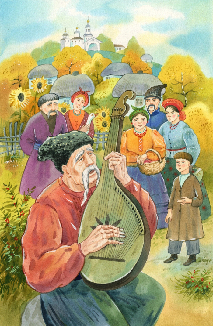 к повести Н.В.Гоголя "Страшная месть", издательство ЭКСМО 