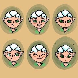 Карта эмоций для Нирисиль