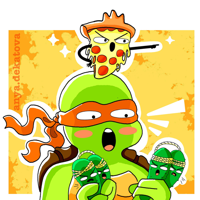 Черепашка ниндзя Майки 