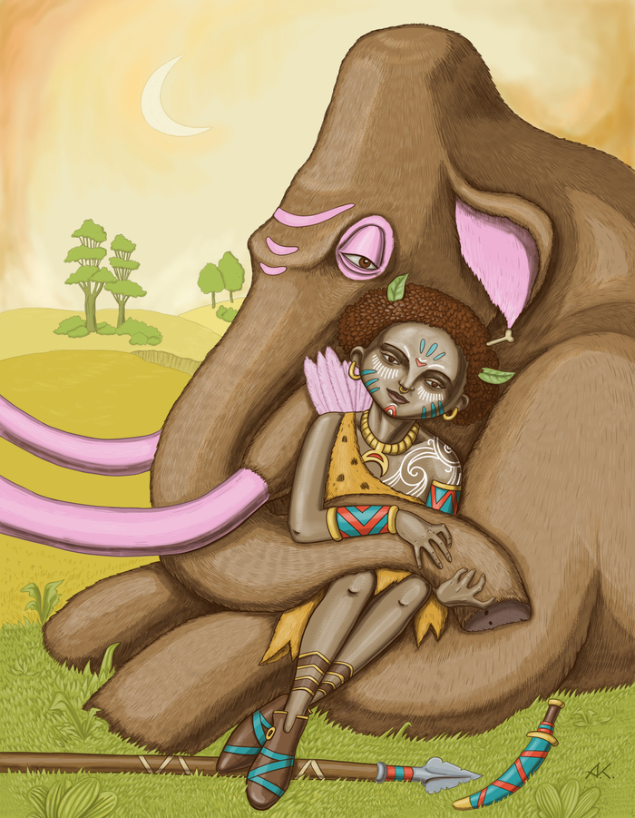 Девочка-охотница