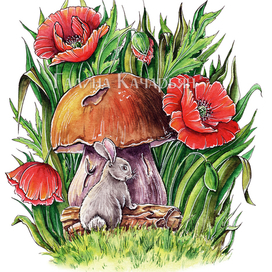 Лесной житель - зайчик